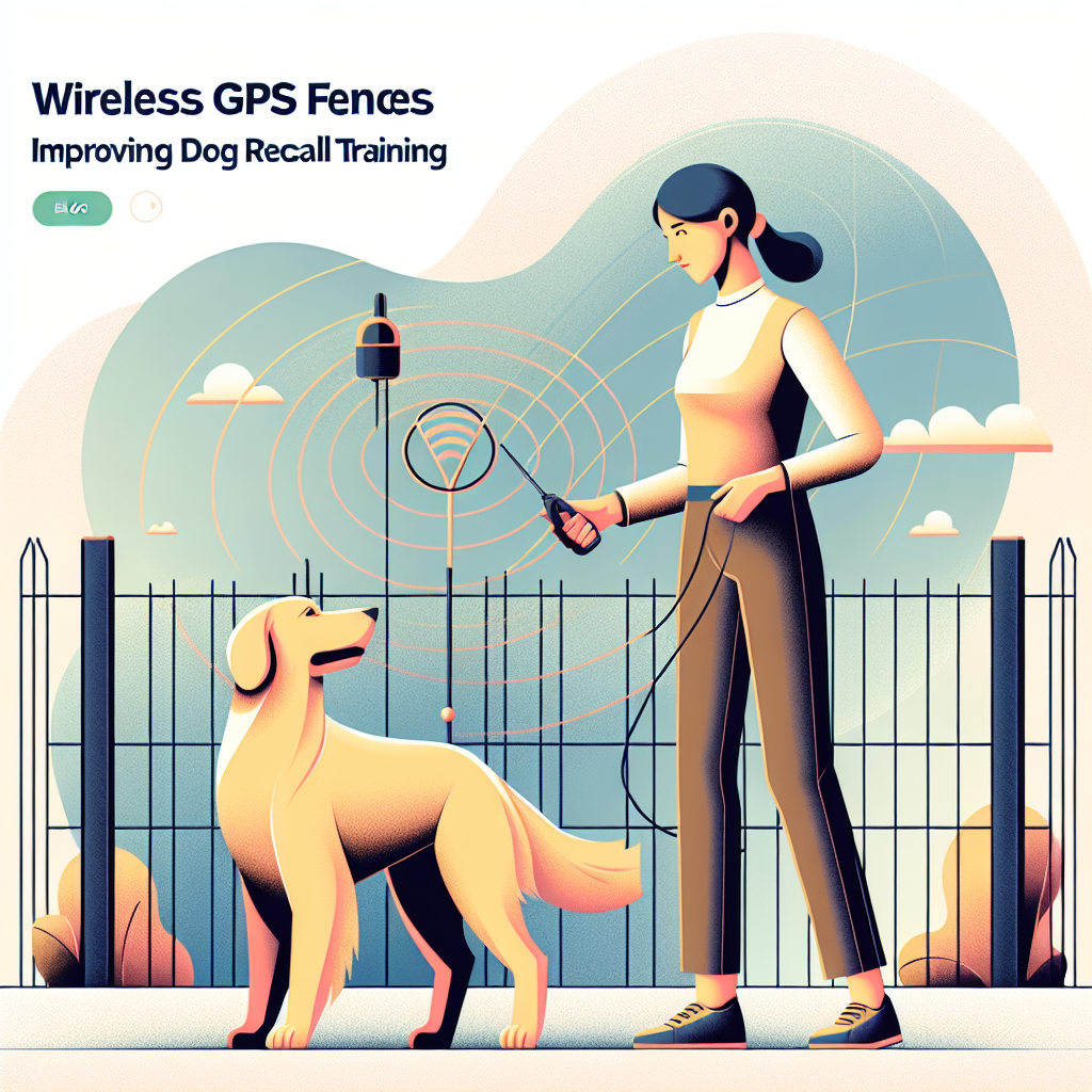How Wireless GPS Fences Improve Dog Recall Training