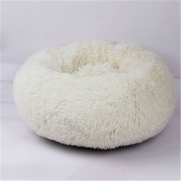 Dog Beds For  Dogs Round Plush Cat Litter Kennel Pet Nest Mat Puppy Beds