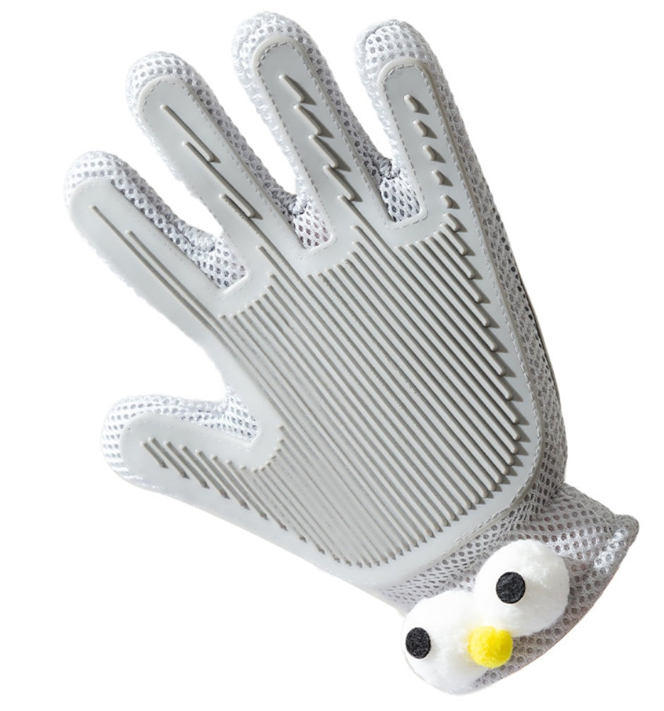 Pet Grooming & De-shedding Glove.