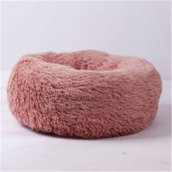 Dog Beds For  Dogs Round Plush Cat Litter Kennel Pet Nest Mat Puppy Beds