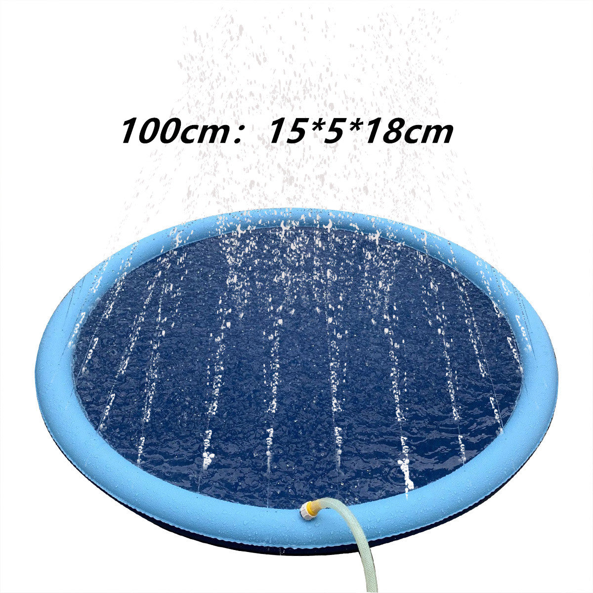 Dog Splash Pad – Non-Slip Pet Sprinkler Pool for Cooling, Play & Summer Fun