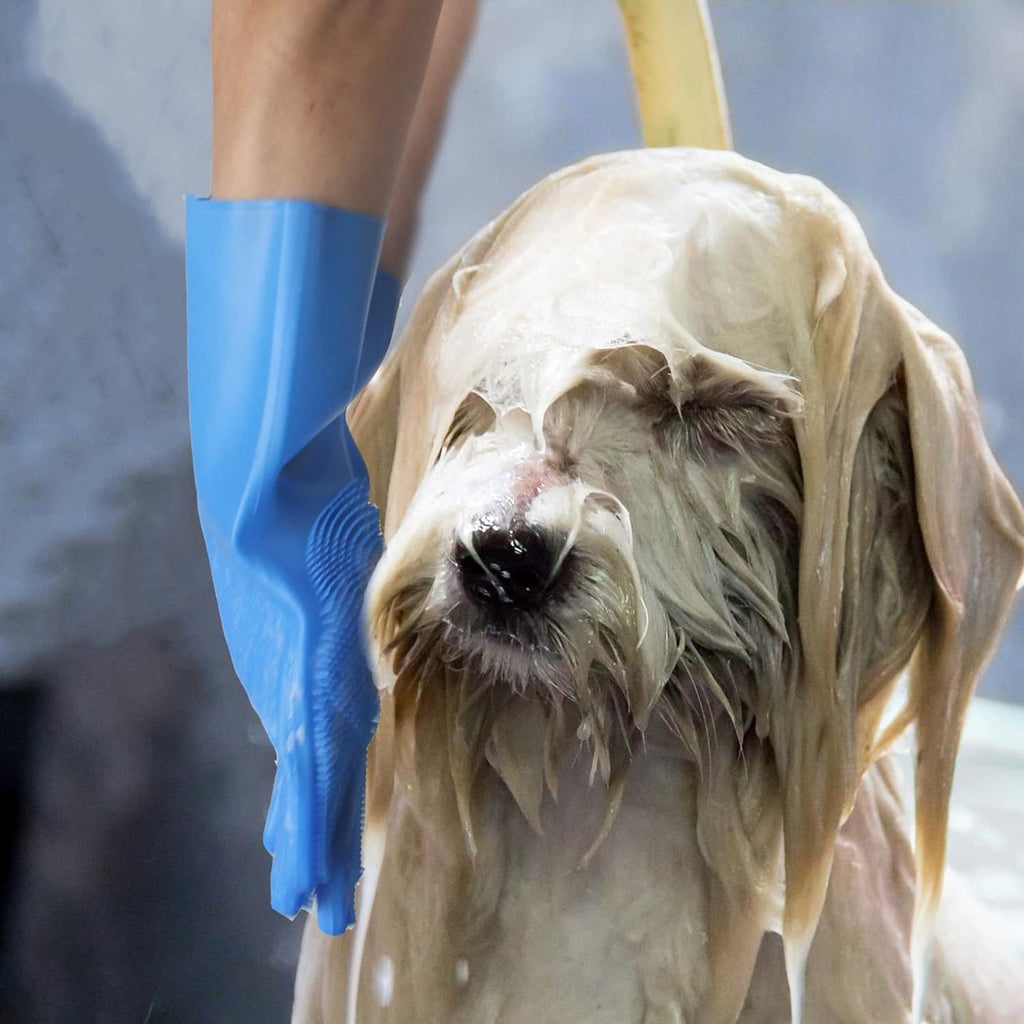 5-Finger Petting Glove: Effortless Hair Removal & Massage
